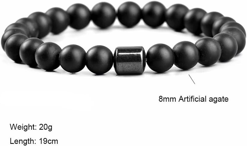 Asiamist 2Pcs Anti Alcohol Bracelets for Men Women Stop Drinking Alcohol Bracelet Quit Alcohol Craving Bracelets Relieve Anxiety and Stress - Image 5